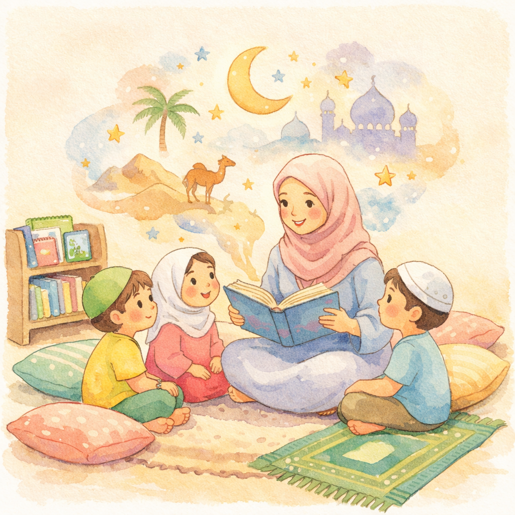 Why Storytelling is the Best Way to Teach Kids Islam