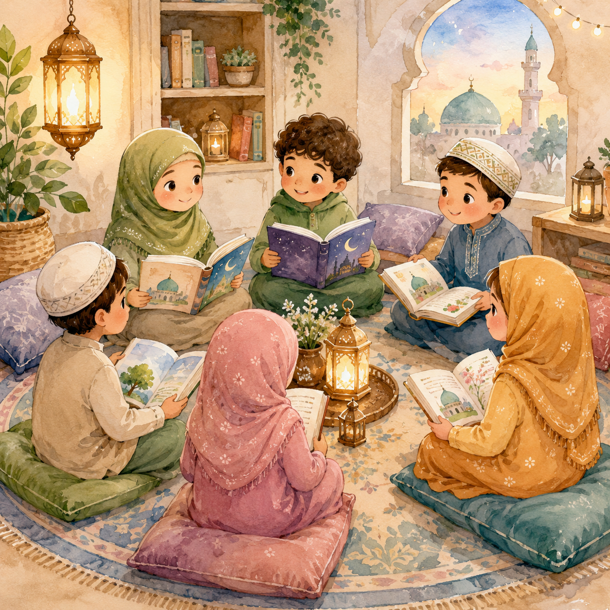 Mini Mawkibs: How to Host a Kids' Islamic Book Club