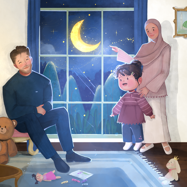 Personalised First Ramadan Adventure Islamic Book For Kids | Girls Version