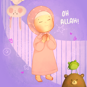 Personalised Hajj Journey Islamic Book For Kids | Girls Version