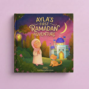 Personalised First Ramadan Adventure Islamic Book For Kids | Girls Version